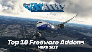 Top 10 freeware Addons for Microsoft Flight Simulator 2023