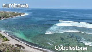 【Lakey peak waves】sumbawa cabblestone Everyone can enjoy the waves like in a wave pool