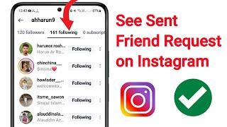 How To See Sent Friend Request On Instagram (Updated) || See Sent Follow Request in Instagram