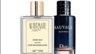 Comparing indian dior sauvage copy alternate scents-johnny boy