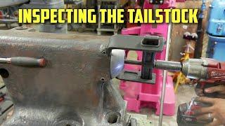 Tailstock Disassembly and Cleanup | Lion Lathe Restoration