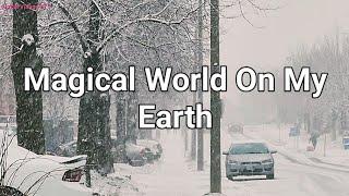 Must Watch My magical World || Snowfalling ||Global Village RTF