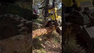 “Harvester:The Future of Tech Starts Now!” #forest #lumberjack #johndeere #harvester #technology