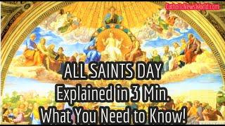 ALL SAINTS DAY Explained  What is All Saints Day? From History/Bible/ Catechism  You Need to Know!