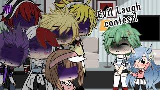 Evil laugh contest!! // bnha // meme (cringe)