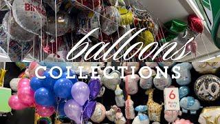 Dollar Tree/Party City/HEB /kroger balloons collections video #dollartree #balloons #balloondecor