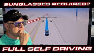 DRIVE ME TO THE GYM? * The current state of Tesla's Full Self Driving & ASS Summon Demo  12.5.6.3