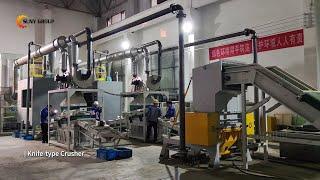 Mixed Copper Cable Wire Recycling Machine For φ0.2-20mm