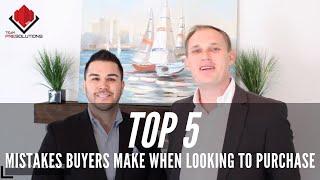 Team PreSolutions 5 Buyers Mistakes