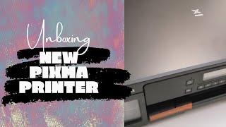 Unboxing My New Art Printer - Canon Pixma G5020 Megatank - #graphicdesign #canonprinter #shorts