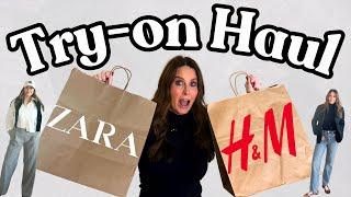 *NEW* Zara & H&M TRY-ON Haul 2025 | Spring Affordable Fashion