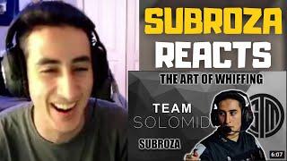 SUBROZA REACTS TO HIS ART OF WHIFFING VIDEO