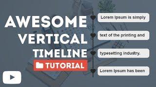 Design a Vertical Timeline Using Only Html And CSS