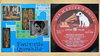 Shakeela Poonavi & Party | Various Artists LP | Favourite Qawwalis (1962)