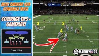 How To Run The Best Coverage Defense On Current Gen Madden 24!