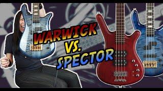 Warwick vs. Spector | German Pro Series Corvette $$ and Euro4 LT