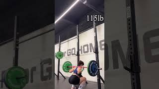 Warm up back squat! 바벨 들 때 젤 행복해‼️ #크로스핏 #크친자 #오운완 #스쿼트 #간호사 #운동하는간호사 #운동좋아