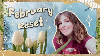 february reset | tbr and life refresh