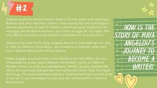 Biography and The Journey of Maya Angelou