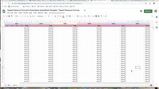 Using Google Spreadsheets in your Flipped Classroom Tutorial by Mandy Rice