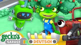 Grüni rettet den Baum | 60-minütige Zusammenstellung｜Geckos Garage Deutsch｜LKW für Kinder ️