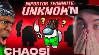 REACTING TO SIDEMEN AMONG US BUT THE IMPOSTORS CAN KILL EACHOTHER!