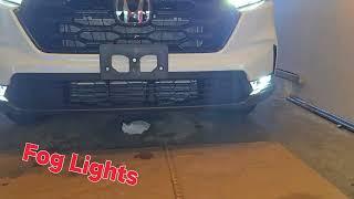 24 CRV EX FOG LIGHTS