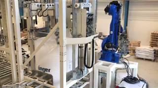 Four loop bigbag filling system