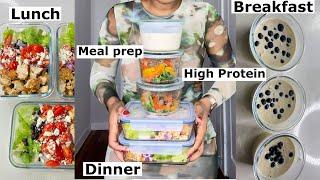 Meal prep Breakfast, Lunch, and Dinner | High-Protein Meal and great for weight loss