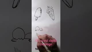 Learn How To Draw, sketch, doodle - daily doodle 60 second challenge - monstera plant