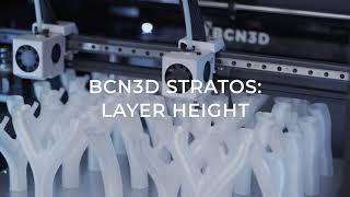 Choosing the Layer Height - BCN3D Stratos
