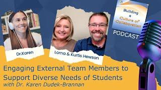 Engaging External Team Members to Support Diverse Needs of Students -  Dr. Karen Dudek-Brannan Ep 21