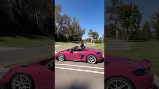 The Porsche Boxster Spyder RS is PEAK PORSCHE! 