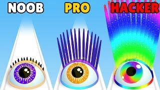 NOOB vs PRO vs HACKER in Dream Lashes