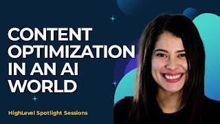 Content Optimization In An AI World With Rachel Hernandez