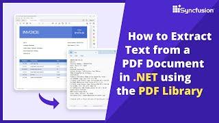 Extracting Text from PDFs Using the .NET PDF Library