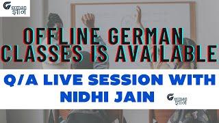 OFFLINE German Language Classes Now Available || German Jobs , Exams  ||  German Gyan by NIDHI JAIN