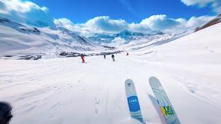 My first time skiing TIGNES Ski Resort