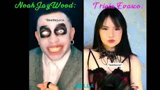 NoahJayWood and Tricia Evasco ~ Beetlejuice