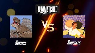 T-Rex vs Annie (Sunzida vs Snuggles) | Unmatched