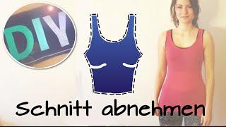 DIY#2: Shirt nähen - Teil 1 | Schnitt abnehmen