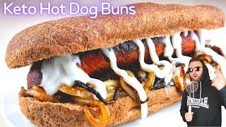 How to Make Keto Hot Dog Buns | Flourless, Gluten Free, Diabetic Friendly Buns