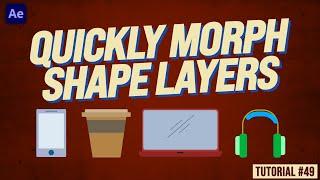 Shape Layer Morphing in After Effects  |Adobe Tutorial