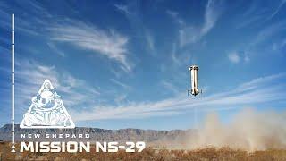 Replay: New Shepard Mission NS-29 Webcast