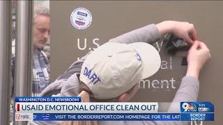 USAID emotional office clean out