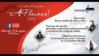 Concertare Musika - 3ra. Charla Musical A Piacere!