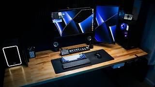 Most PRACTICAL Mac & PC Hybrid Desk Setup For 2025