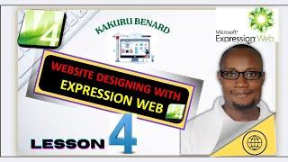 Lesson 4 | UNEB ICT Sample Item 2 on Website Design attempted Using Expression Web 4