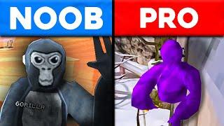 Gorilla Tag - NOOB vs PRO