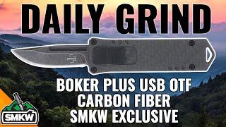 Boker Plus USB OTF Carbon Fiber SMKW Exclusive